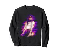 Michael Jackson Bad World Tour 1988 Purple Flare Sweatshirt