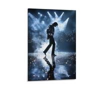 Michael Jackson Canvas Prints Personage Artwork Painting Art Giclee Canvas Ready to Hang for Home Wall Decor 20x30inch(50x75cm)