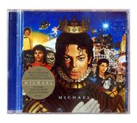 MICHAEL JACKSON CD Michael NEW w/ STICKER + Promo Sht Hold My Hand with AKON