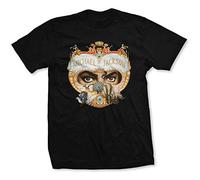 Michael Jackson Dangerous Official Tee T-Shirt Mens Unisex (X-Large) Black