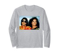 Michael Jackson & Diana Ross AMA Awards By Julian Wasser Long Sleeve T-Shirt
