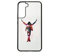 Michael Jackson Gifts Phone Case for Samsung Galaxy s22 Plus White Silicone Rubber Protective Phone Case