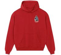 Michael Jackson Glitter Jacket Badge Men's Hoodie - Red / L