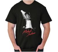 Michael Jackson King of Pop Spotlight Graphic T Shirt Men or Women, Black, XXL