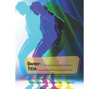Michael Jackson Lined Notebook Journal 120-pages