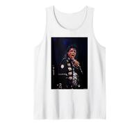Michael Jackson Live in LA Bad Tour by Michael Grecco Tank Top