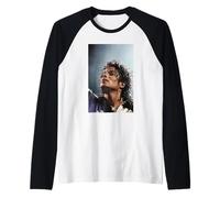 Michael Jackson Live Milton Keynes Bad Tour 1988 Raglan Baseball Tee