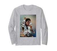 Michael Jackson Live On Bad Tour at Milton Keynes Long Sleeve T-Shirt