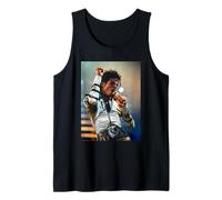 Michael Jackson Live On Bad Tour Milton Keynes Concert Tank Top