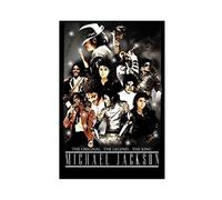 Michael Jackson Poster Canvas Poster Bedroom Decor Sports Landscape Office Room Decor Gift Unframe-style 12x18inch(30x45cm)