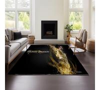 Michael Jackson Rug - Super Soft Large Living Room Bedroom Bedside Carpet High Dense Pile Non Slip Thick Solid Color Washable (MJ 03,80x120 cm)