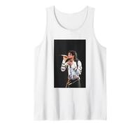 Michael Jackson Singing Live On Bad World Tour 1988 Tank Top