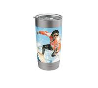 Michael Jackson Surfing 001 Stainless Steel Insulated Tumbler