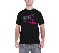 Michael Jackson T Shirt Neon Billie Jean Pose Official Unisex Black M