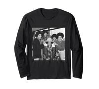Michael Jackson The Jackson 5 Arrive for UK Tour 1979 Long Sleeve T-Shirt