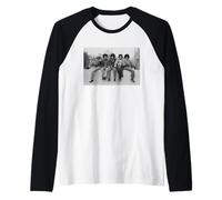 Michael Jackson The Jackson 5 Pop Group in London Raglan Baseball Tee