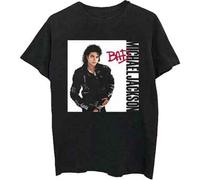 (M, Black) Michael Jackson Bad Album T Shirt