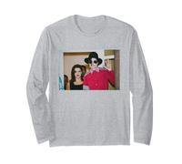 Michael Jackson with Lisa Marie Presley On Budapest Trip Long Sleeve T-Shirt