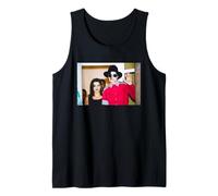 Michael Jackson with Wife Lisa Marie Presley Budapest Trip Tank Top