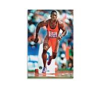 MICHAEL JOHNSON US MEN'S TRACK AND FIELD Olympics Poster Decorative Painting Canvas Wall Posters And Art Picture Print Modern Family Bedroom Decor Posters 12x18inch(30x45cm)