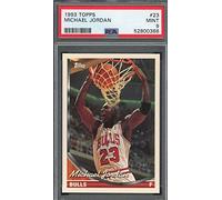 Michael Jordan 1993 Topps Basketball Card #23 Graded PSA 9