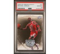 Michael Jordan 2009 Upper Deck Legacy Basketball Card #21 Graded PSA 10