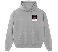 Michael Jordan 23 Black Jersey Frame Men's Hoodie - Gray / 3XL