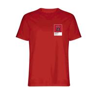 Michael Jordan 23 Red Jersey Frame Men's T-Shirt - Red / XL