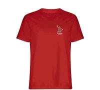 Michael Jordan Badge Men's T-Shirt - Red / L