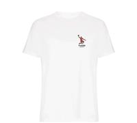 Michael Jordan Badge Men's T-Shirt - White / M