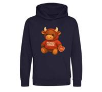 Michael Jordan Bull Logo Kids Hoodie - Navy / 2-3 years