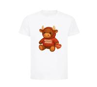 Michael Jordan Bull Logo Kids T-Shirt - White / 5-6 years