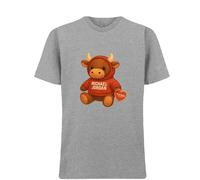 Michael Jordan Bull Logo Men's T-Shirt - Gray / 2XL