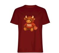 Michael Jordan Bull Logo Men's T-Shirt - Red / 2XL