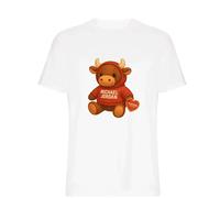 Michael Jordan Bull Logo Men's T-Shirt - White / L