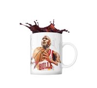 Michael Jordan Canvas Signed Picture Gifts Mug Coffee Tea White Mug 11oz Basketball Gifts