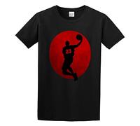 Michael Jordan Mens 100% Cotton Tshirt Black