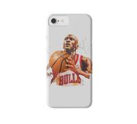 Michael Jordan White Silicone iPhone Case for iPhone 6 Merchandise Gifts for Women Men UK
