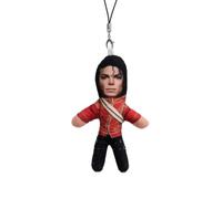 Michael Keychain Acrylic Plush Mj Key Ring, Bag Backpack Charm for Fans