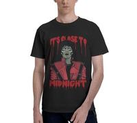 Michael King Jackson T-Shirt Tee Fashion Print Graphic Tshirt King of Pop Legend Icon Music T-Shirt Cotton Short Sleeves T-Shirts Tops for Music Lover Gift XX-Large