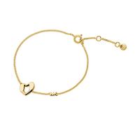 Michael Kors 14ct Gold Plated Sterling Silver Open Heart Bracelet