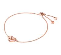 Michael Kors 14ct Rose Gold Plated Silver Slider Bracelet