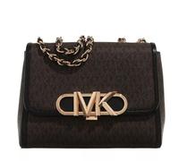 MICHAEL KORS Women Parker MD Conv Chain Shldr Bag, Brown/Blk, 38,1 x 26,67 x 12,07