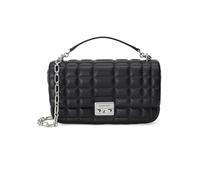 Michael Kors Women LG Conv Chain Shldr Hand Bag, Black, 1x1x1