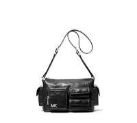 Michael Kors Women MD Pckt Shldr Hand Bag, Black, 1x1x1