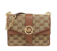 MICHAEL KORS 32S3GGRC5J-015 GREENWICH SM CONV XBODY Women Beige/Ebony Size One Size