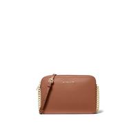 Michael Kors Women's Jet Set Crossbody Leather Bag Luggage Large