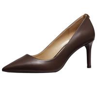Michael Kors Women's Alina Flex Pump Heeled Shoe, Chocolate, 7.5 UK
