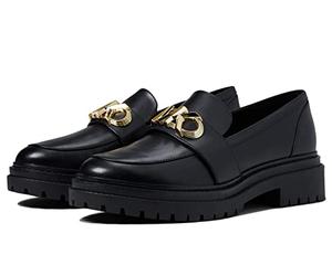 Michael Kors 40F2PKFP1L-001 Parker Lug Loafer Women Black UK 8