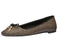 Michael Kors 40F3NRFP1B-200 NORI Flat Women Brown UK 9